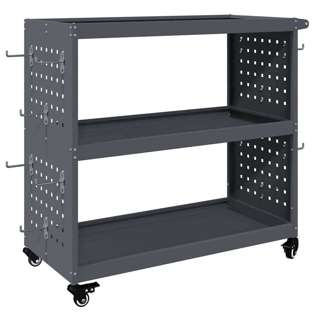 Työkalukärry Antrasiitti 75 X 35 X 73 Cm Kylmävalssattu Teräs