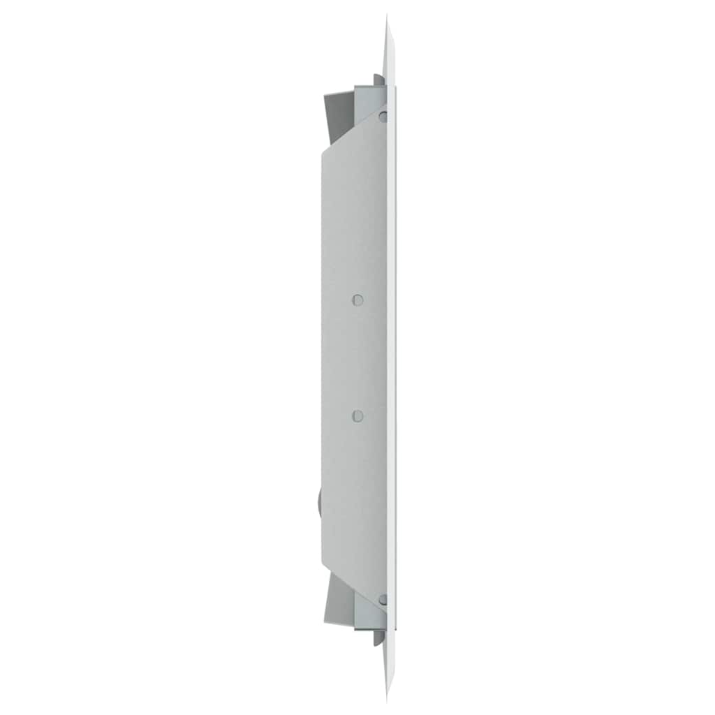 Access Panel 2 Pcs Valkoinen 23 X 23 X 3 Cm Teräs