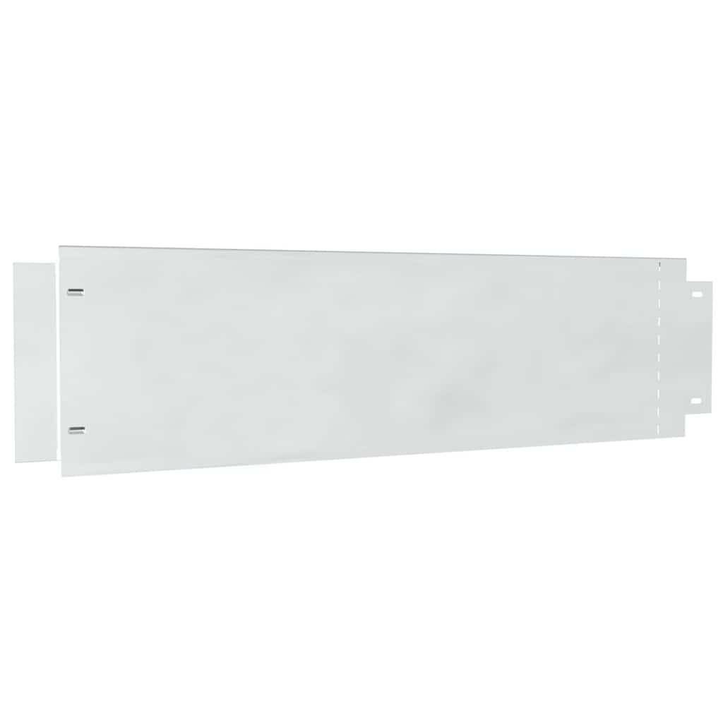 Nurmikonreunukset 10 Pcs Hopea 100 X 25 X 0,07 Cm