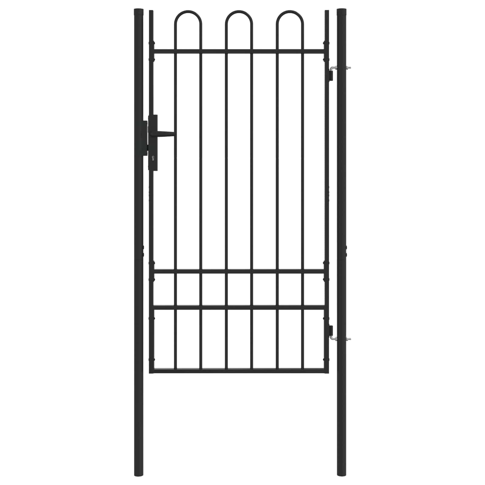 Aitausportti Boxtel 103 X 225 Cm Jauhemaalattu Teräs Harmaa