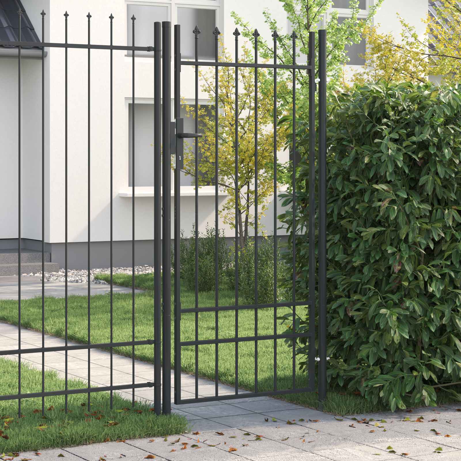 Aitausportti Boxtel 103 X 250 Cm Jauhemaalattu Teräs Harmaa