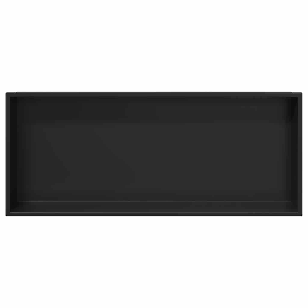 Suihkukuoppa Musta 75 X 30 X 9,5 Cm Ruostumaton Teräs