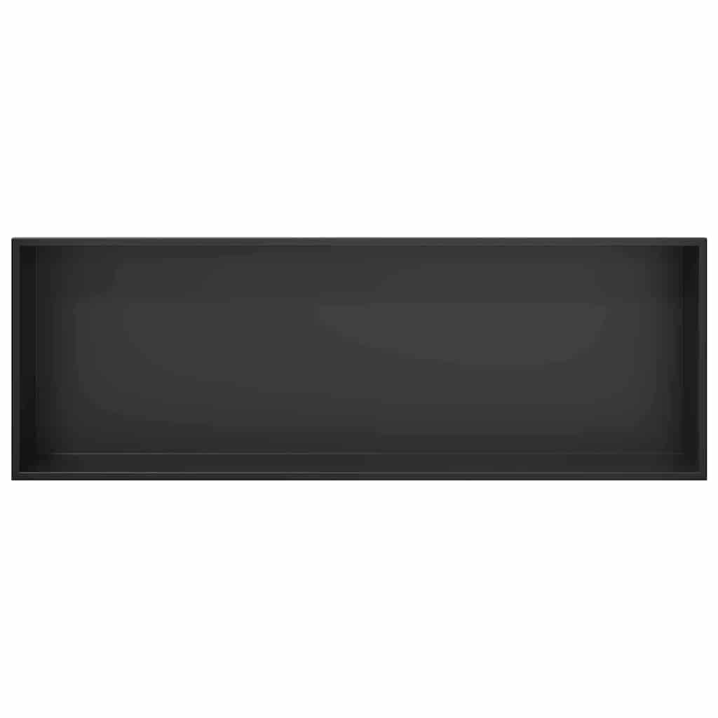 Suihkukuoppa Musta 90 X 30 X 9,5 Cm Ruostumaton Teräs
