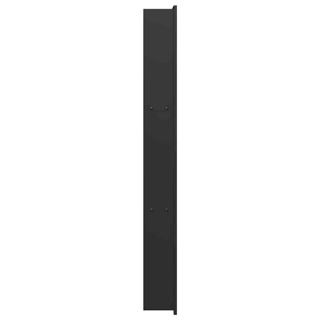Suihkukuoppa Musta 92 X 32 X 10 Cm Ruostumaton Teräs