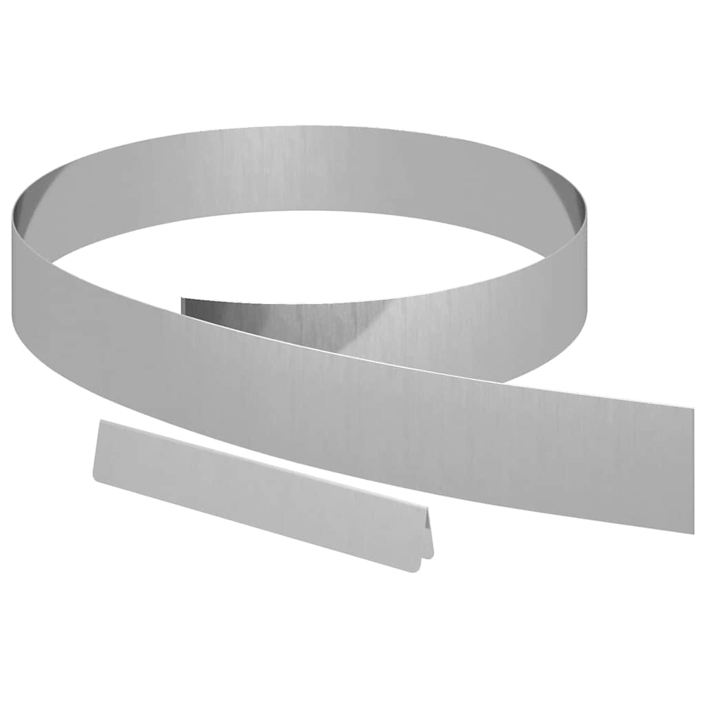 Nurmireunus 4 Pcs 450 X 0,05 X 10 Cm Galvanoitu Teräs Hopea