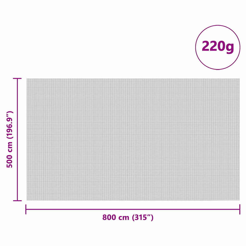 Siilon Suojapeite Vihreä 8 X 5 M Hdpe