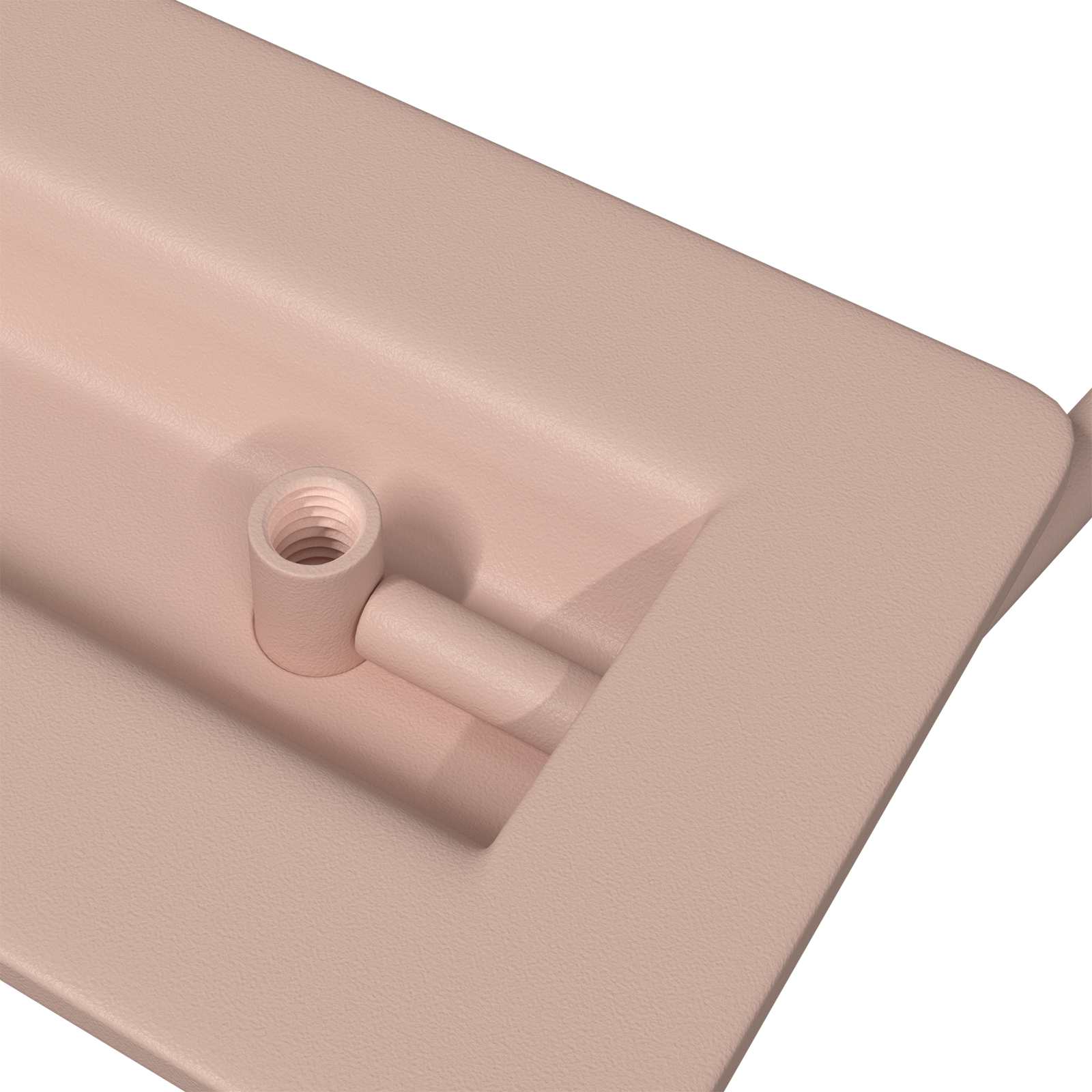 Kaappikahvat 2 Pcs Pinkki 85 X 45 Mm Metalli