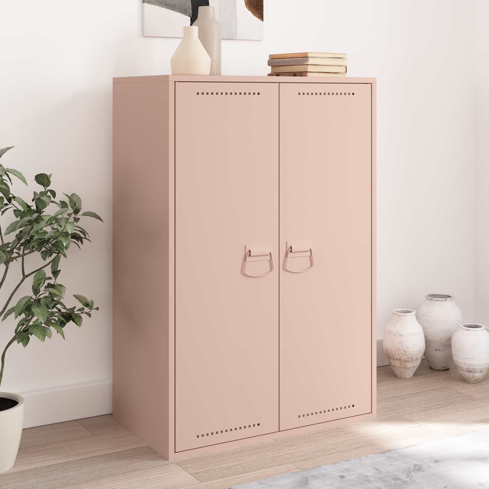 Kaappikahvat 12 Pcs Pinkki 85 X 45 Mm Metalli