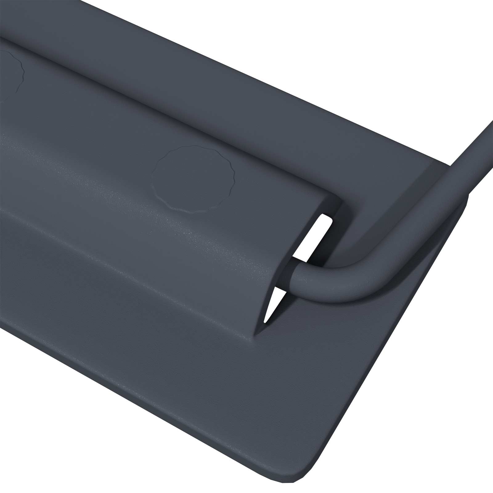 Kaappikahvat 2 Pcs Antrasiitti 85 X 45 Mm Metalli