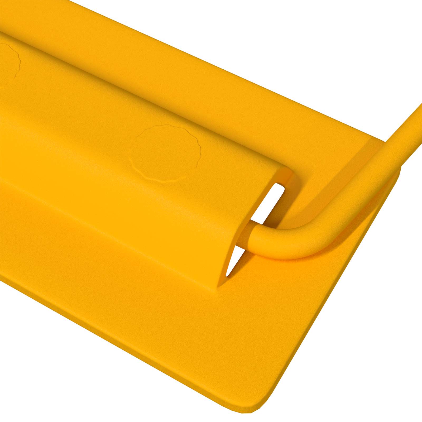 Kaappikahvat 12 Pcs Sinapinkeltainen 85 X 45 Mm Metalli