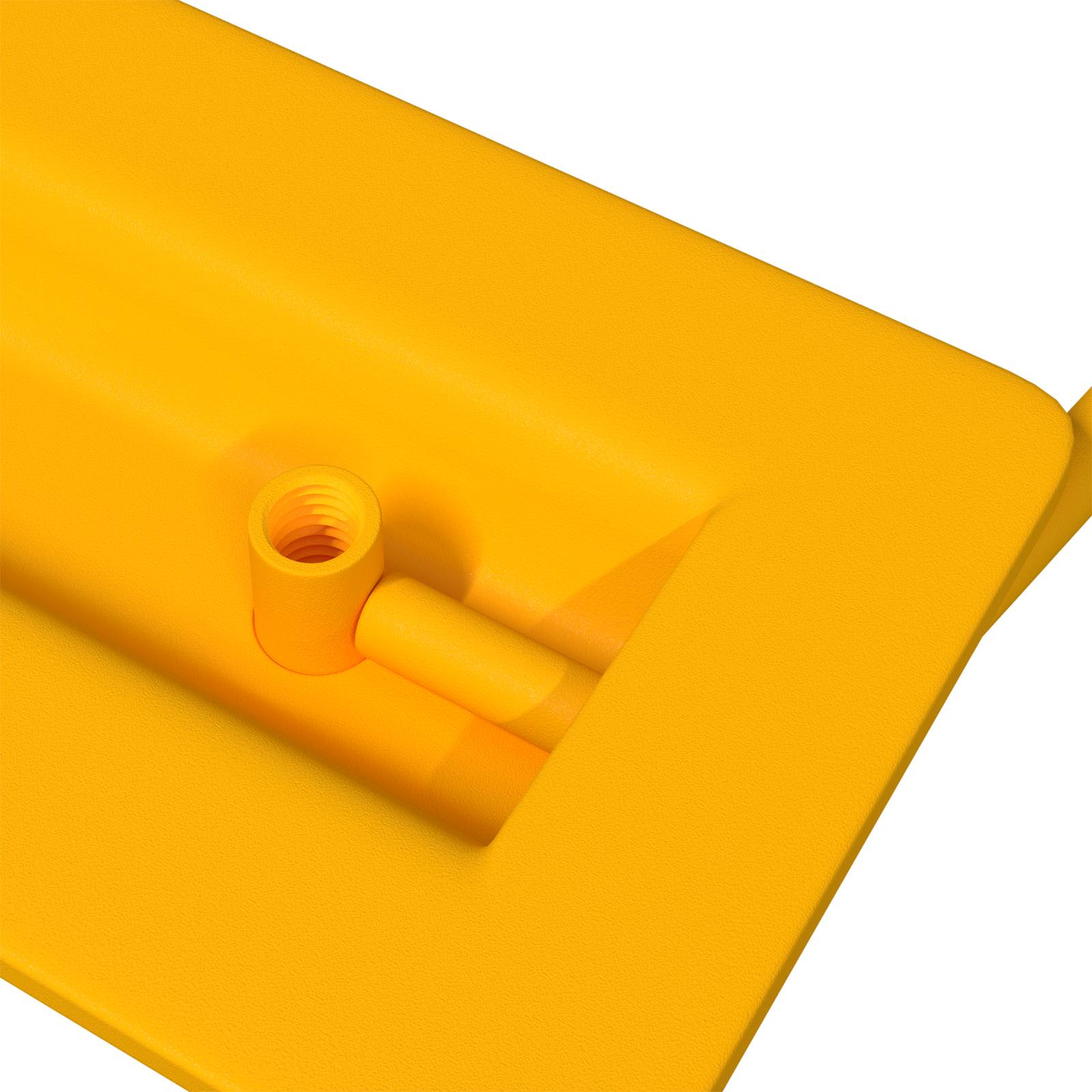 Kaappikahvat Sinapinkeltainen 85 X 45 Mm Metalli
