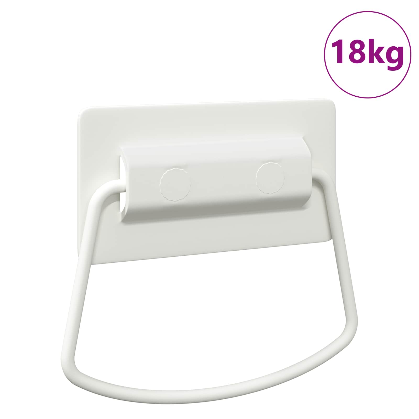 Kaappikahvat Valkoinen 85 X 45 Mm Metalli