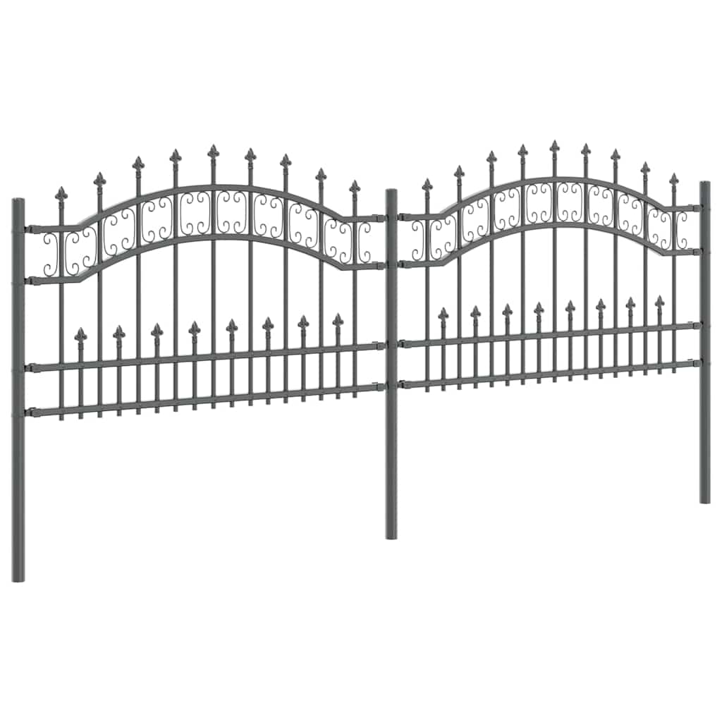 Puutarha-Aita Kampen 240 X 118 Cm Mesh Jauhemaalattu Teräs