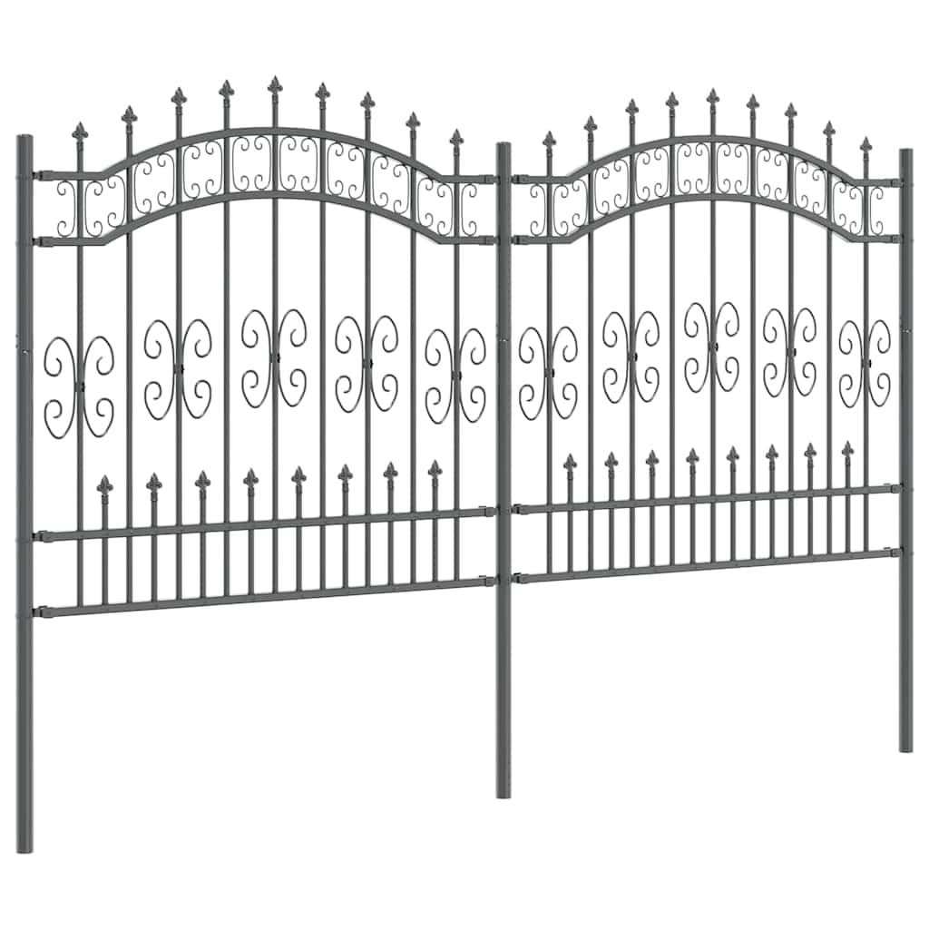 Puutarha-Aita Kampen 240 X 166 Cm Mesh Jauhemaalattu Teräs