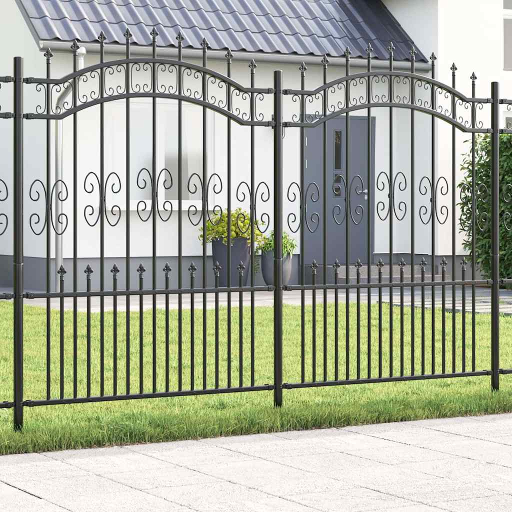 Puutarha-Aita Kampen 240 X 202,5 Cm Mesh Jauhemaalattu Teräs