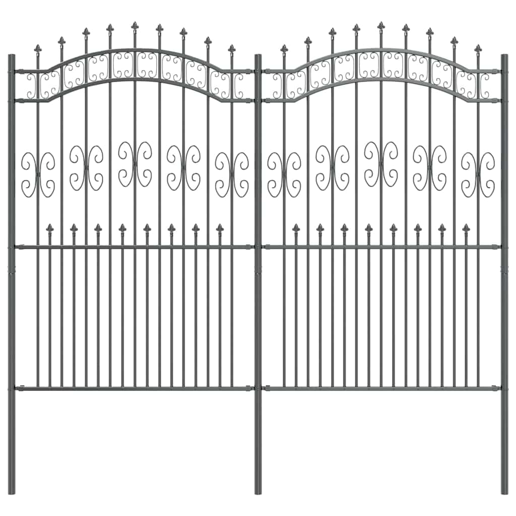 Puutarha-Aita Kampen 240 X 228 Cm Mesh Jauhemaalattu Teräs