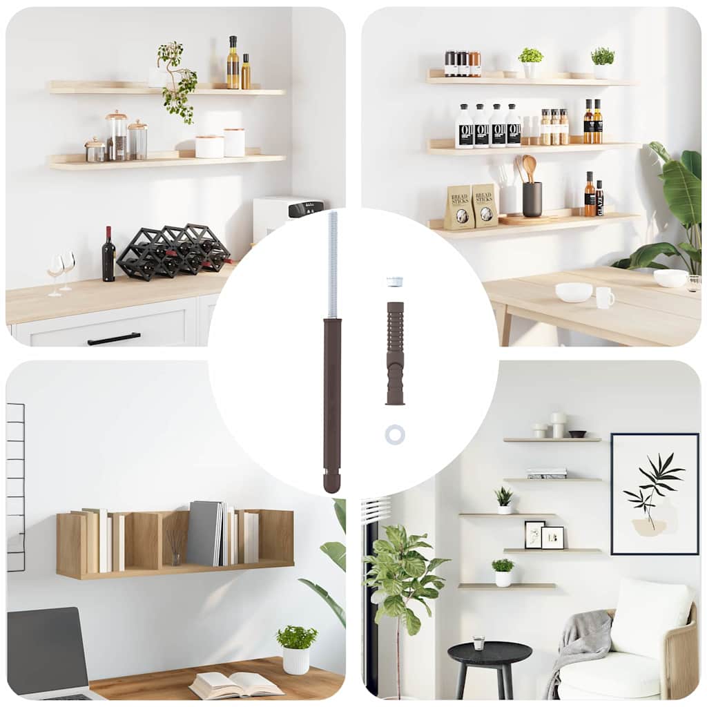 Vaijeri-Hyllypidikkeet 12 Pcs Beige Teräs
