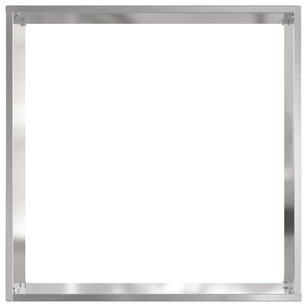 Nurmireunus 6 Pcs Hopea 40 X 40 X 13 Cm Ruostumaton Teräs