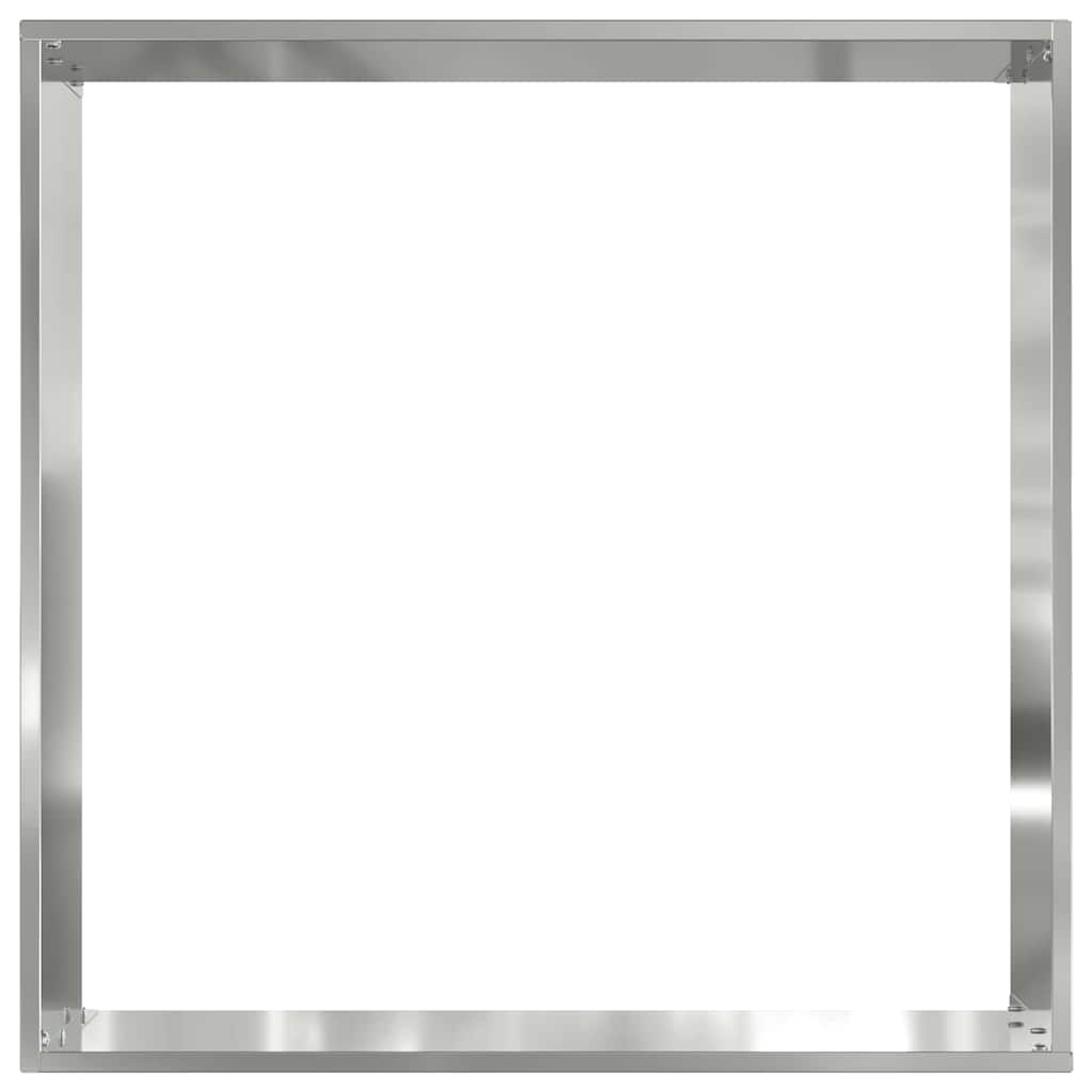 Nurmireunus 6 Pcs Hopea 40 X 40 X 13 Cm Galvanoitu Teräs