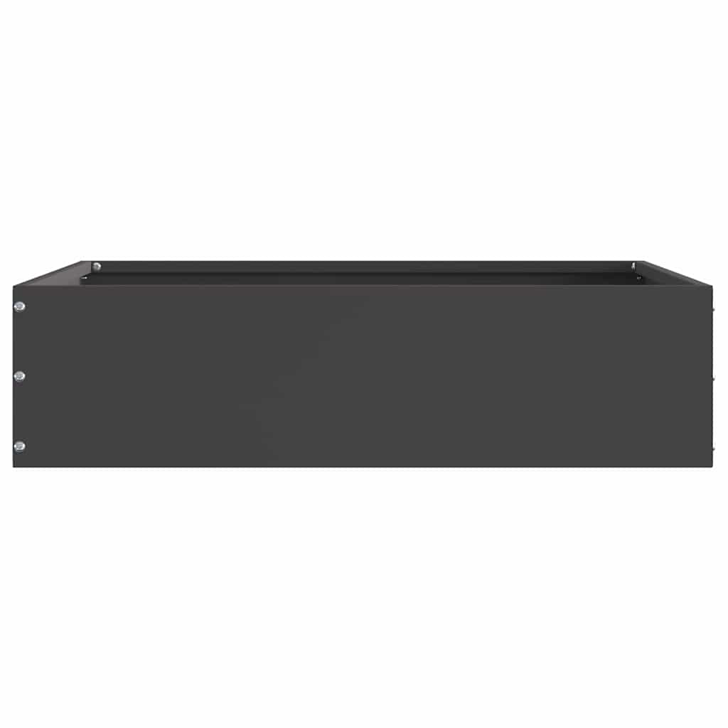 Nurmireunus Musta 50 X 50 X 13 Cm Teräs
