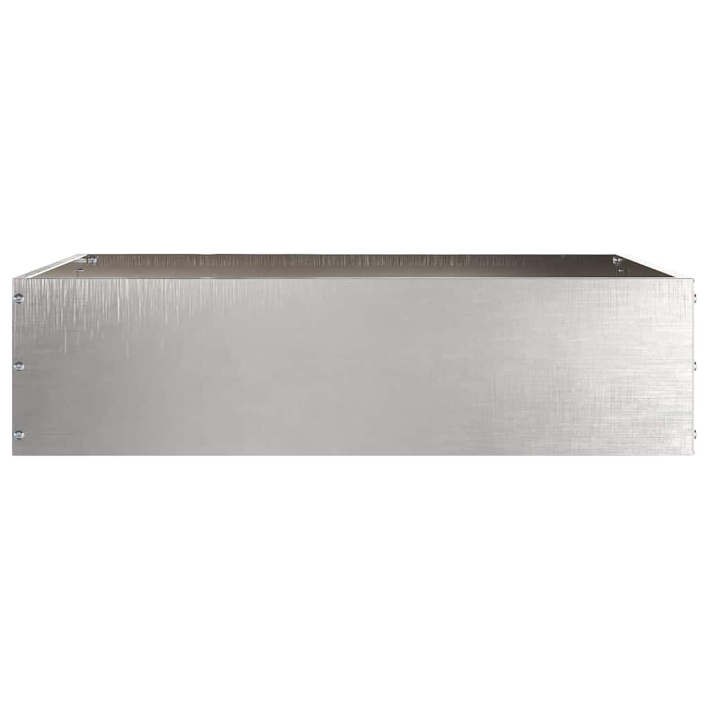 Nurmireunus 6 Pcs Hopea 50 X 50 X 13 Cm Ruostumaton Teräs