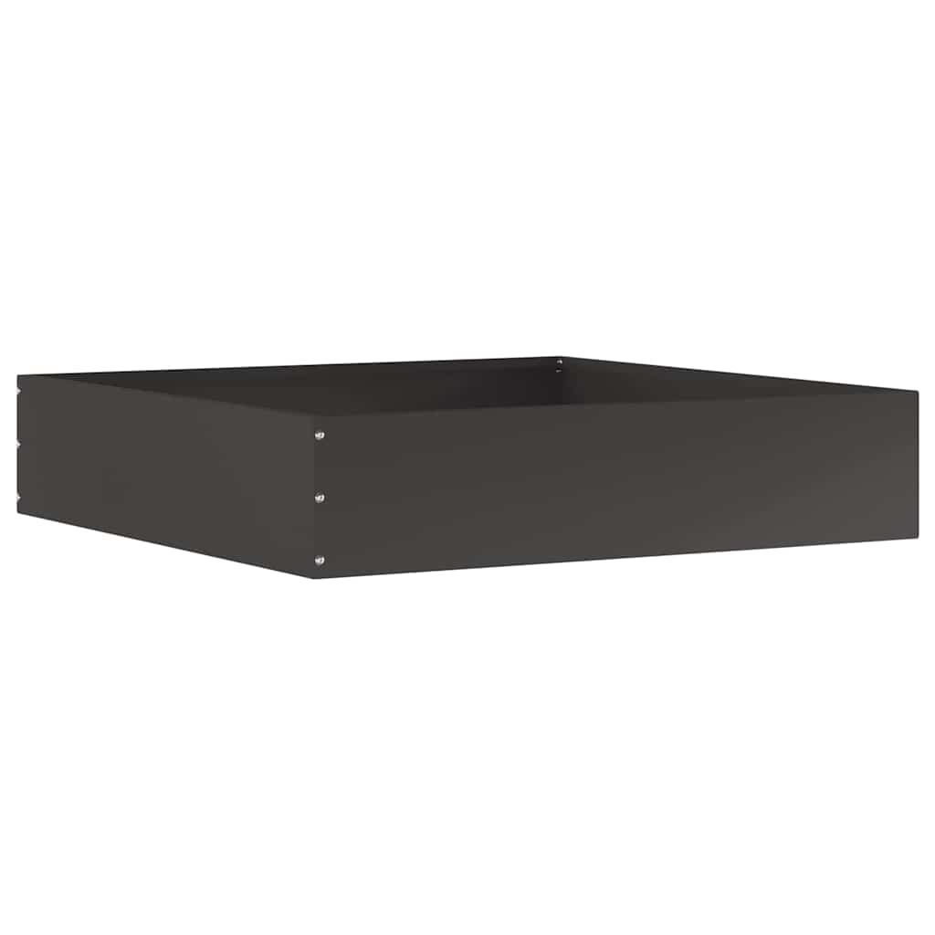 Nurmireunus Musta 60 X 60 X 13 Cm Teräs