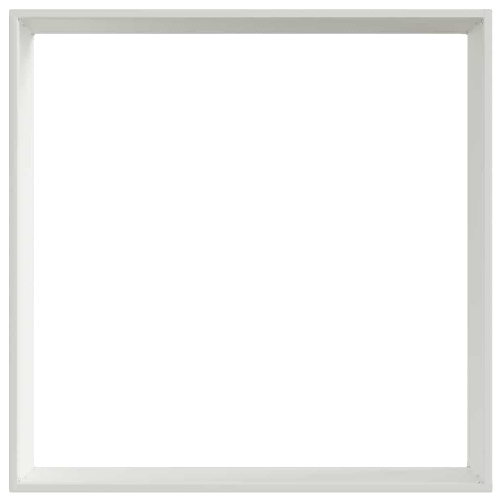 Nurmireunus 6 Pcs Valkoinen 60 X 60 X 13 Cm Teräs