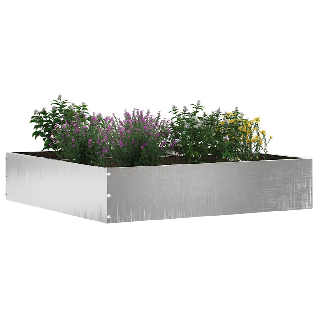 Nurmireunus 6 Pcs Hopea 60 X 60 X 13 Cm Ruostumaton Teräs