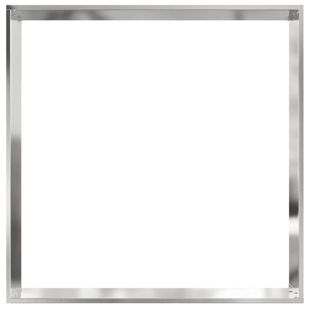 Nurmireunus 6 Pcs Hopea 60 X 60 X 13 Cm Ruostumaton Teräs