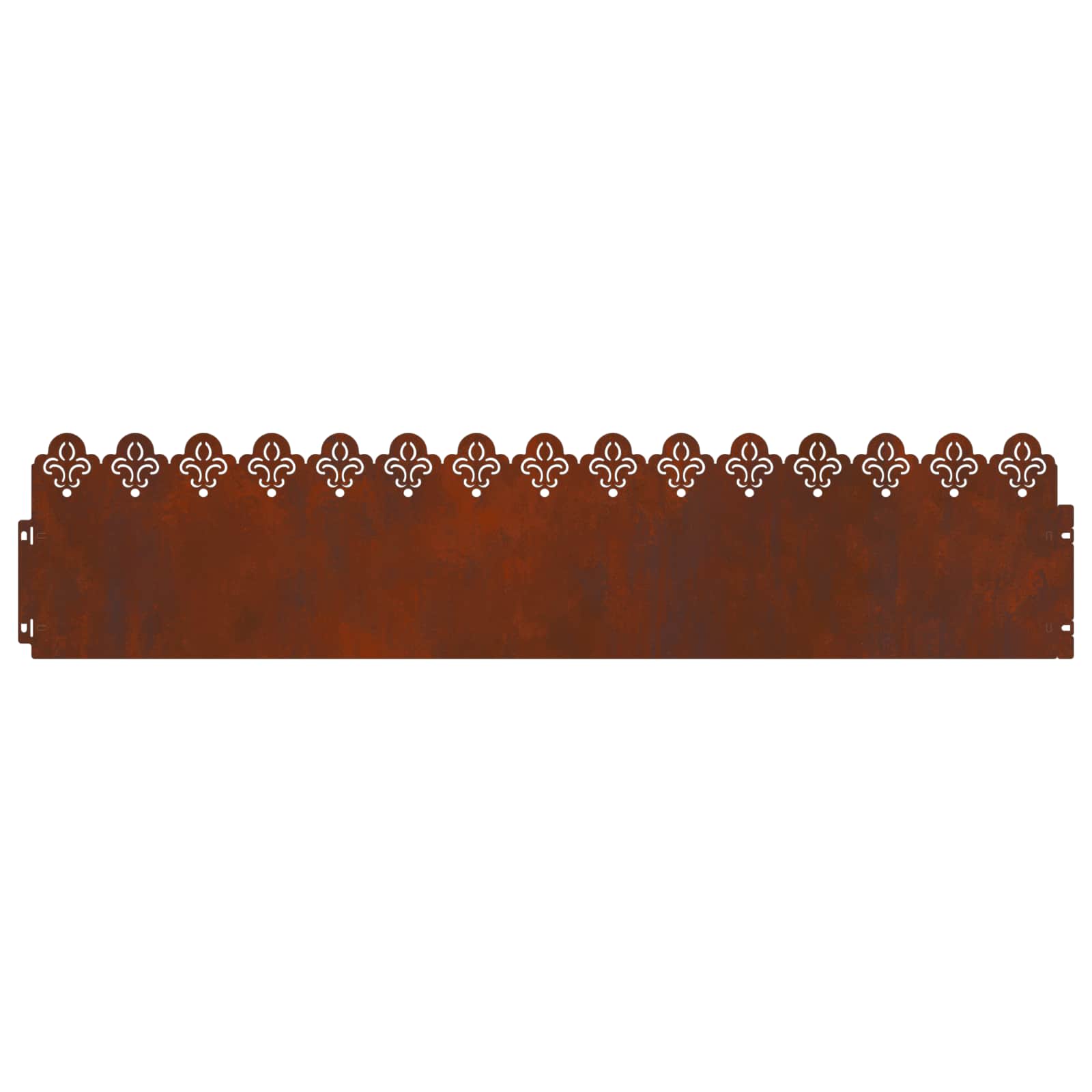 Nurmikonreunukset 30 Pcs 103 X 0,05 X 22 Cm Kulunut Teräs