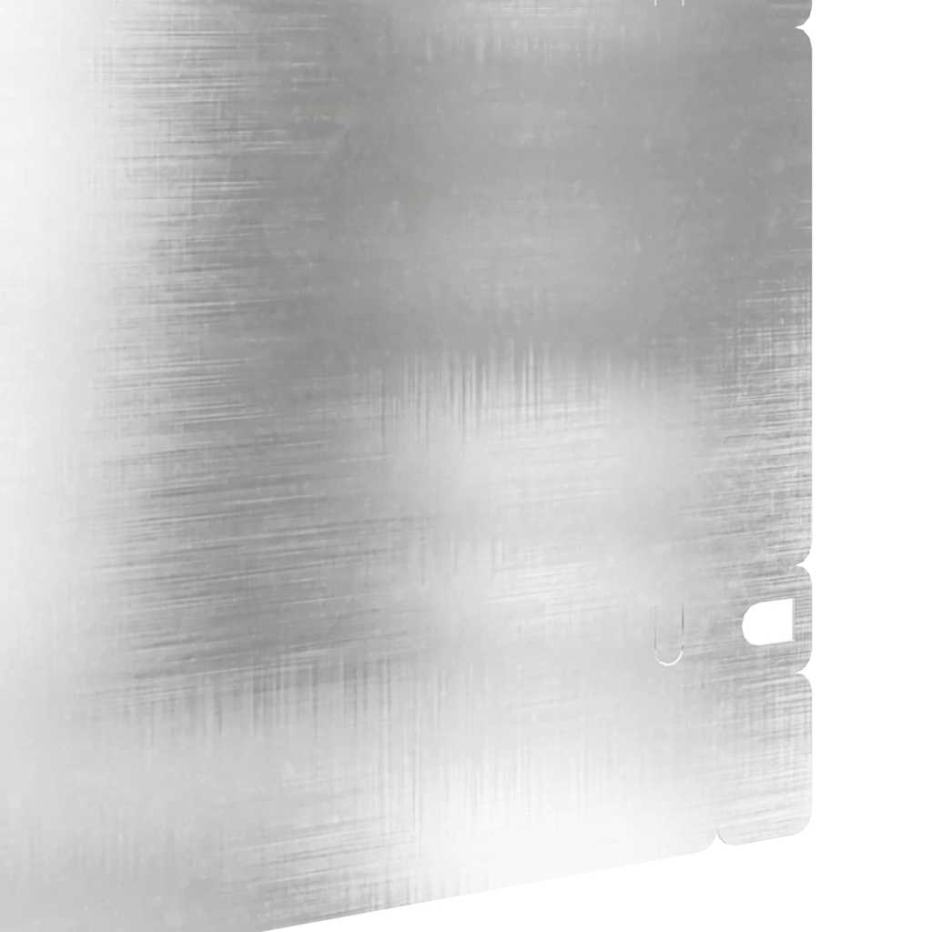 Nurmikonreunukset 30 Pcs 103 X 0,05 X 22 Cm Ruostumaton Teräs