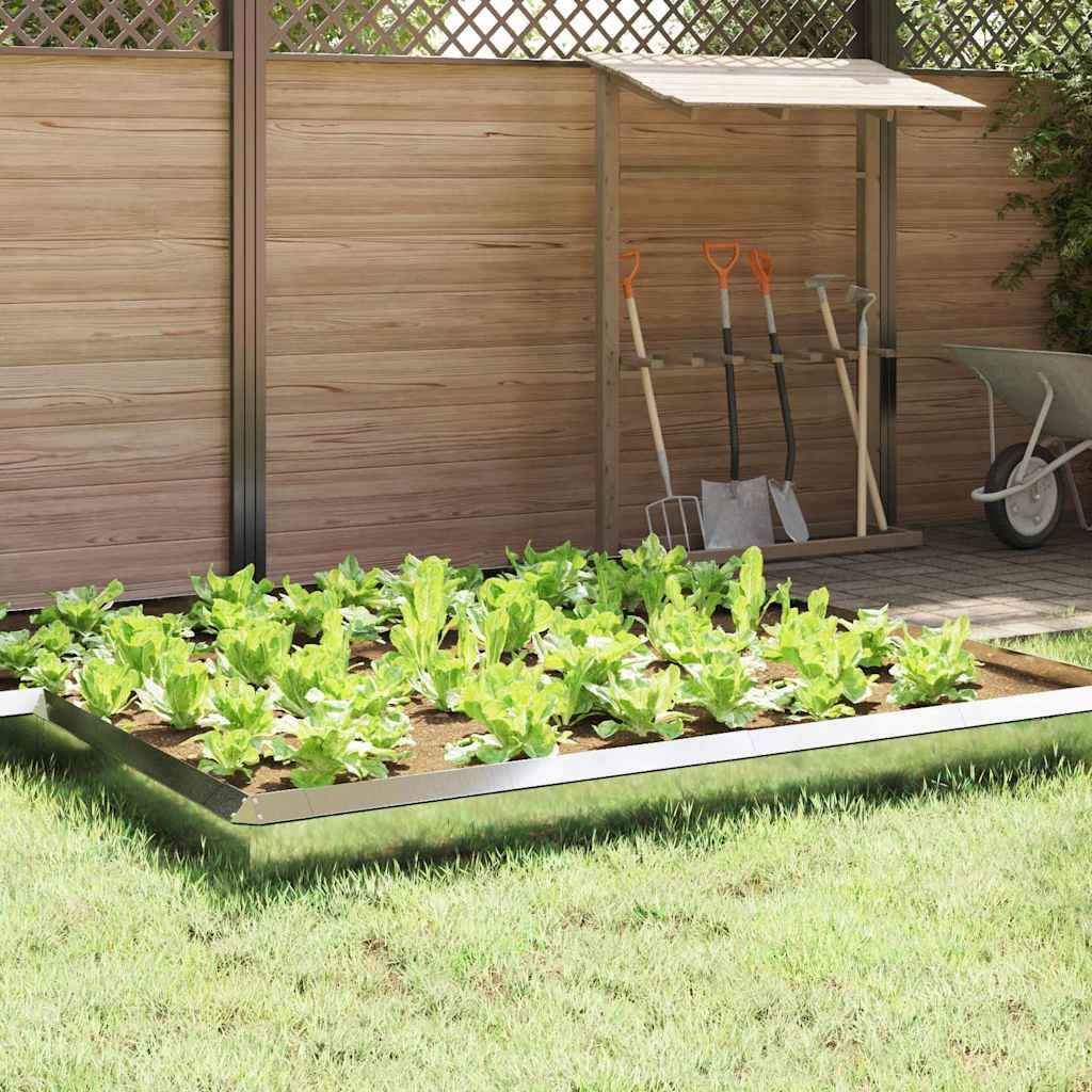 Etanaaita 50 X 3,5 X 25 Cm Galvanoitu Teräs Hopea