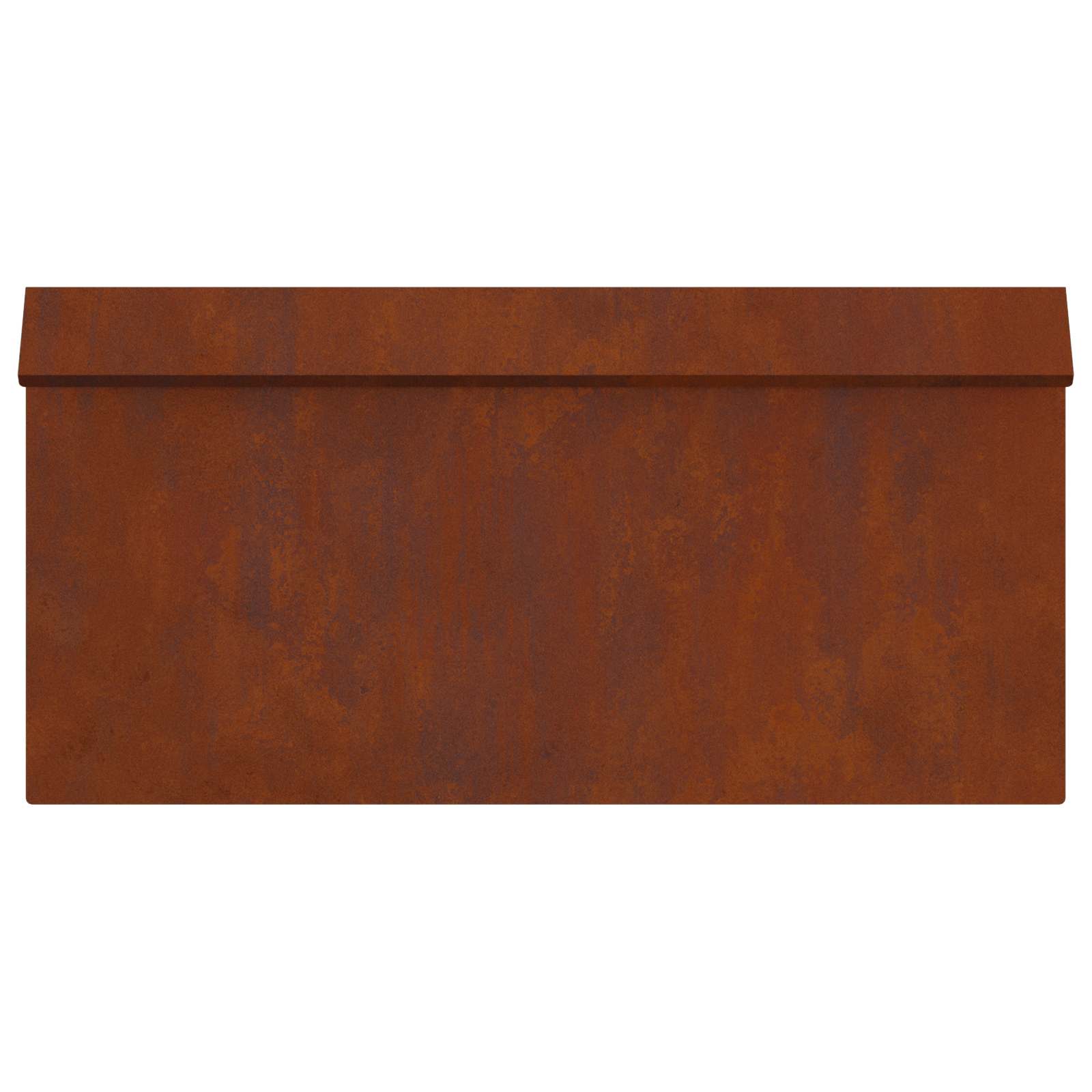 Etanaaita 4 Pcs 50 X 3,5 X 25 Cm Kulunut Teräs Ruosteinen