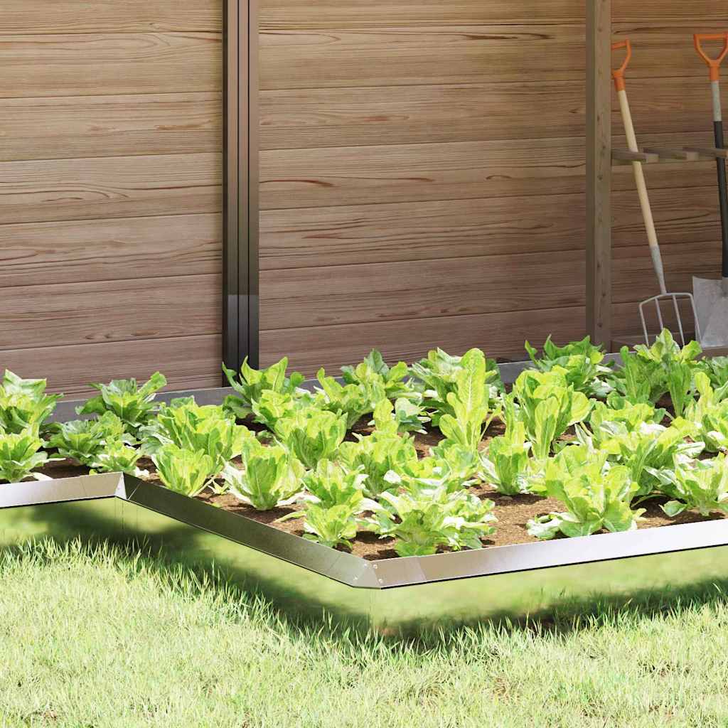 Etanaaita 4 Pcs 13,5 X 13,5 X 25 Cm Ruostumaton Teräs Hopea
