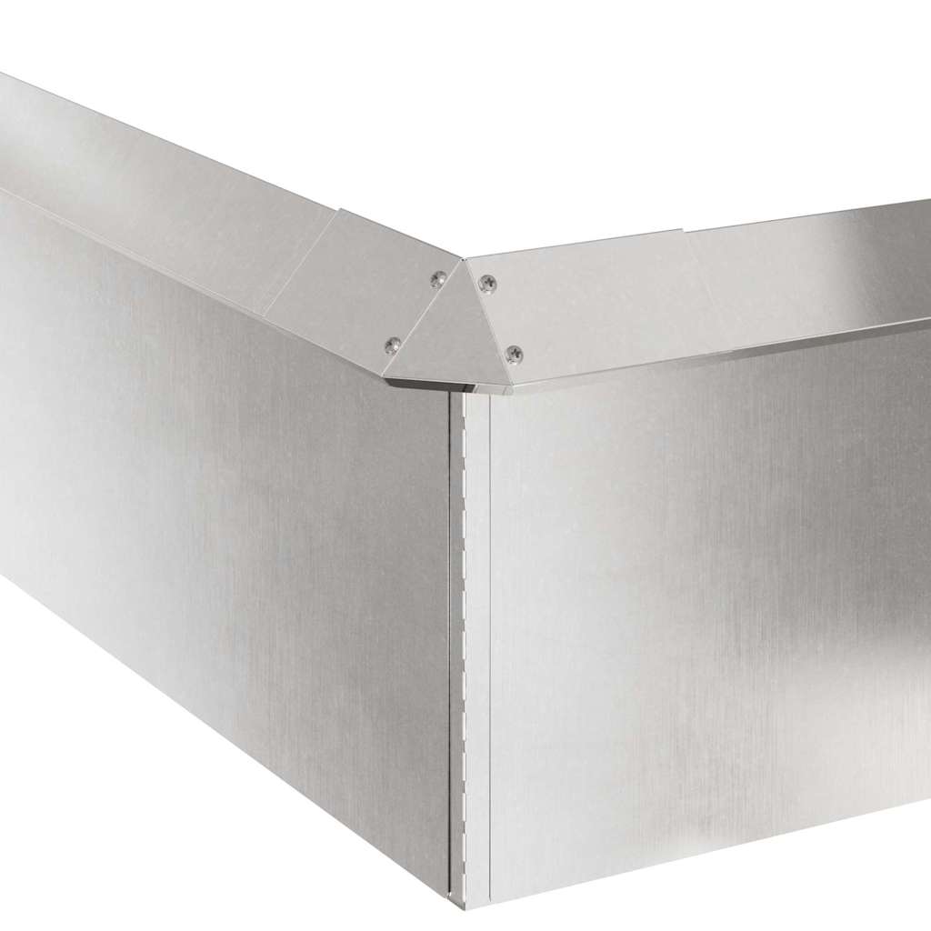 Etana-Aidat 8 Pcs 100 X 3,5 X 25 Cm Ruostumaton Teräs Hopea