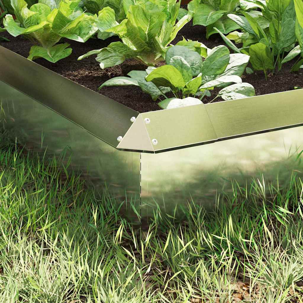 Etana-Aidat 8 Pcs 100 X 3,5 X 25 Cm Ruostumaton Teräs Hopea