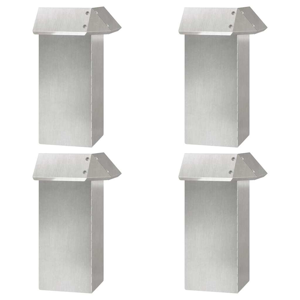 Etana-Aidat 8 Pcs 100 X 3,5 X 25 Cm Ruostumaton Teräs Hopea