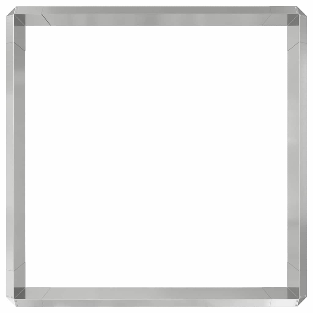 Etana-Aidat 8 Pcs 100 X 3,5 X 25 Cm Galvanoitu Teräs Hopea
