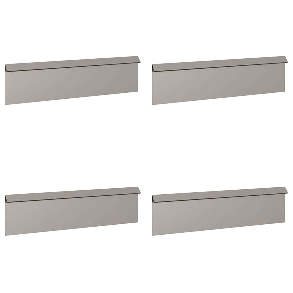 Etana-Aidat 8 Pcs 100 X 3,5 X 25 Cm Kulunut Teräs Ruosteinen
