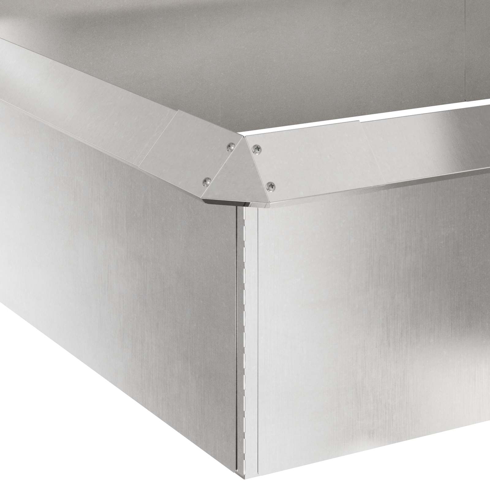 Etana-Aidat 16 Pcs 100 X 3,5 X 25 Cm Ruostumaton Teräs Hopea