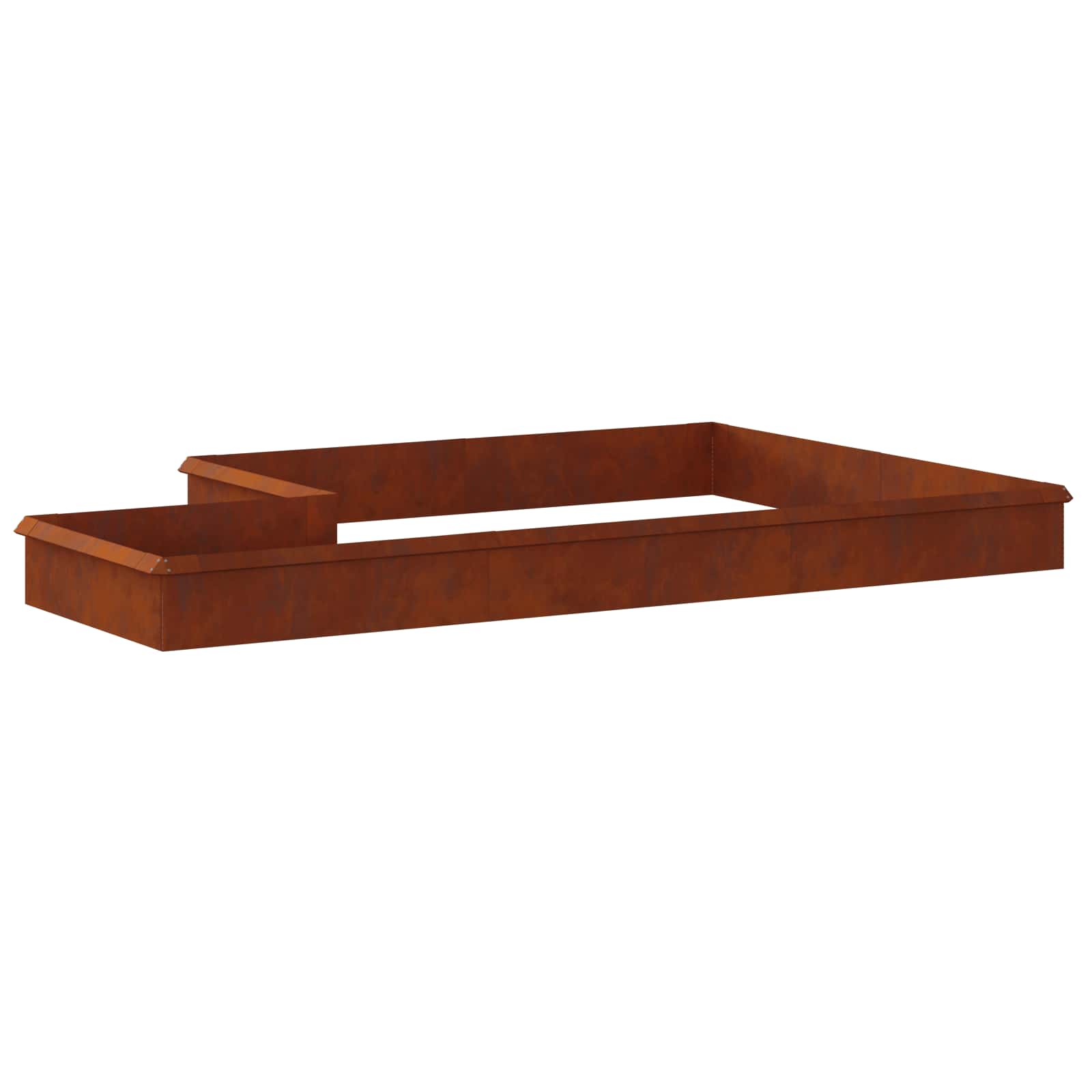 Etana-Aidat 16 Pcs 100 X 3,5 X 25 Cm Kulunut Teräs Ruosteinen