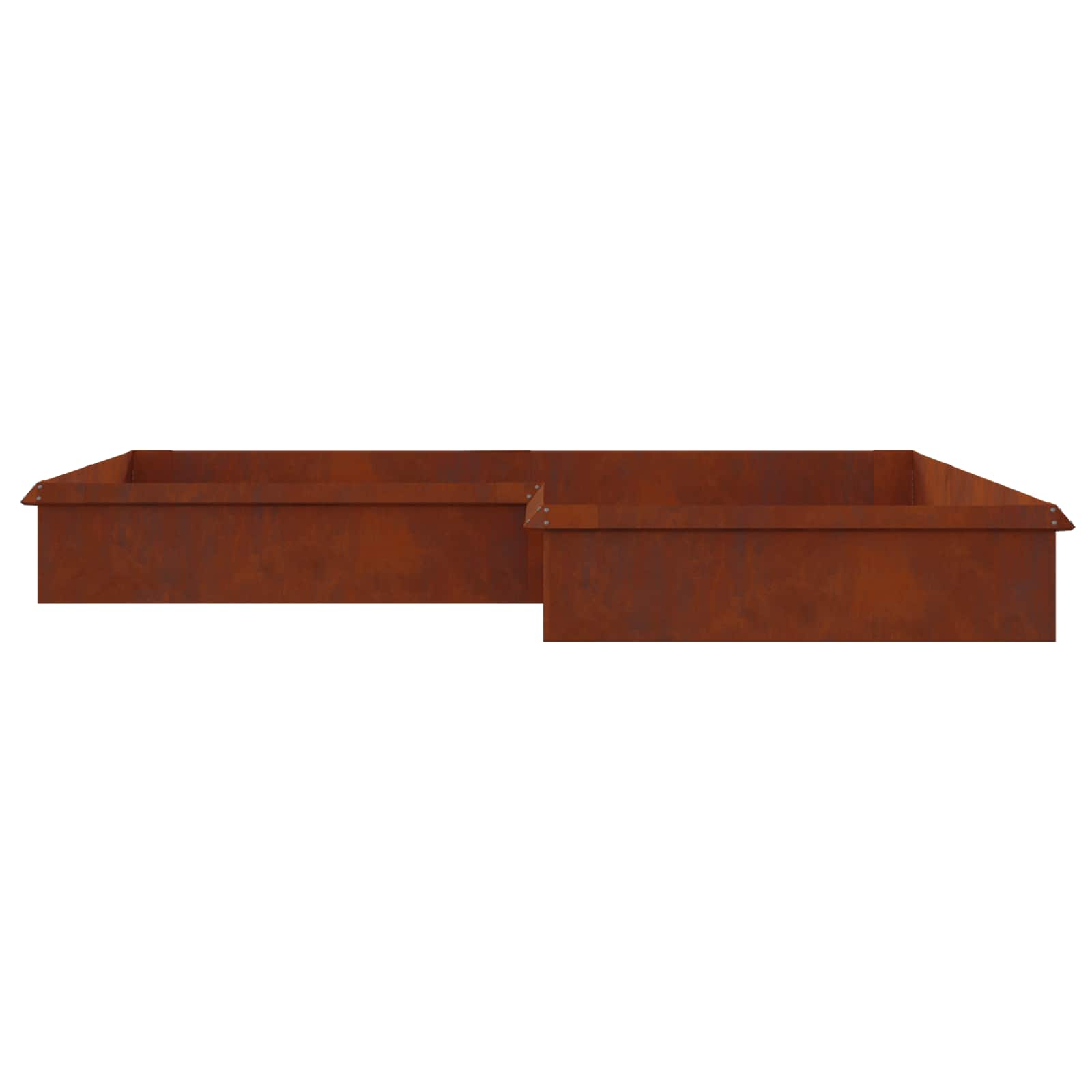 Etana-Aidat 16 Pcs 100 X 3,5 X 25 Cm Kulunut Teräs Ruosteinen