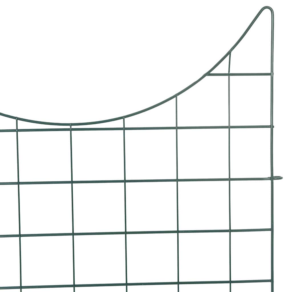 Lammikkoaitasarja 8 Pcs Vihreä 50 X 80 Cm Teräs