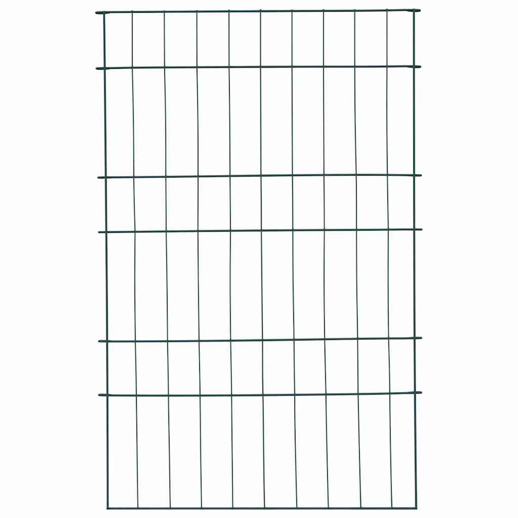 Lammikkoaitasarja 8 Pcs Vihreä 50 X 80 Cm Teräs