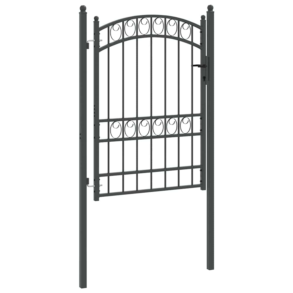 Aitausportti Emmen 170 X 100 Cm Jauhemaalattu Teräs Harmaa