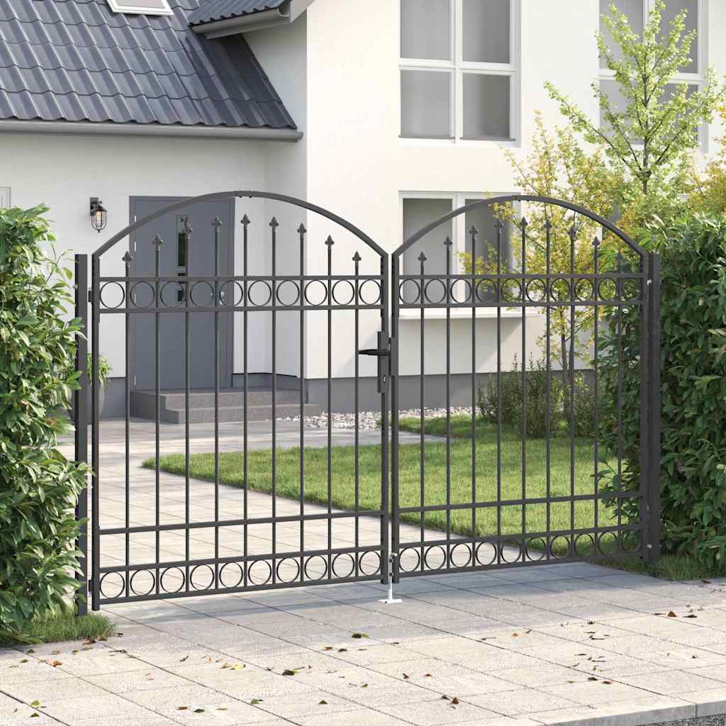 Aitausportti Lukkoon Assen Harmaa 301 X 224.5 Cm Teräs