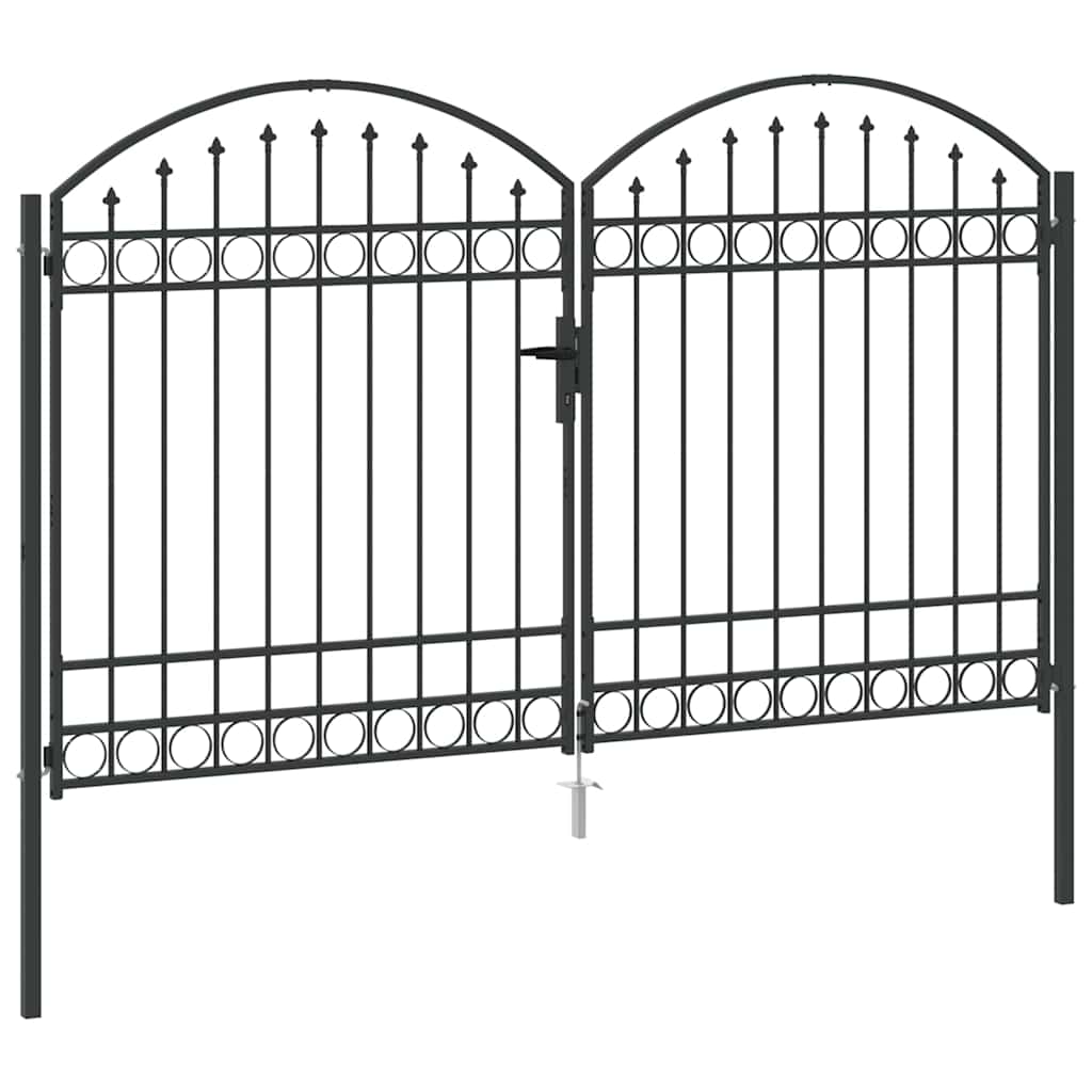 Aitausportti Lukkoon Assen Harmaa 301 X 224.5 Cm Teräs