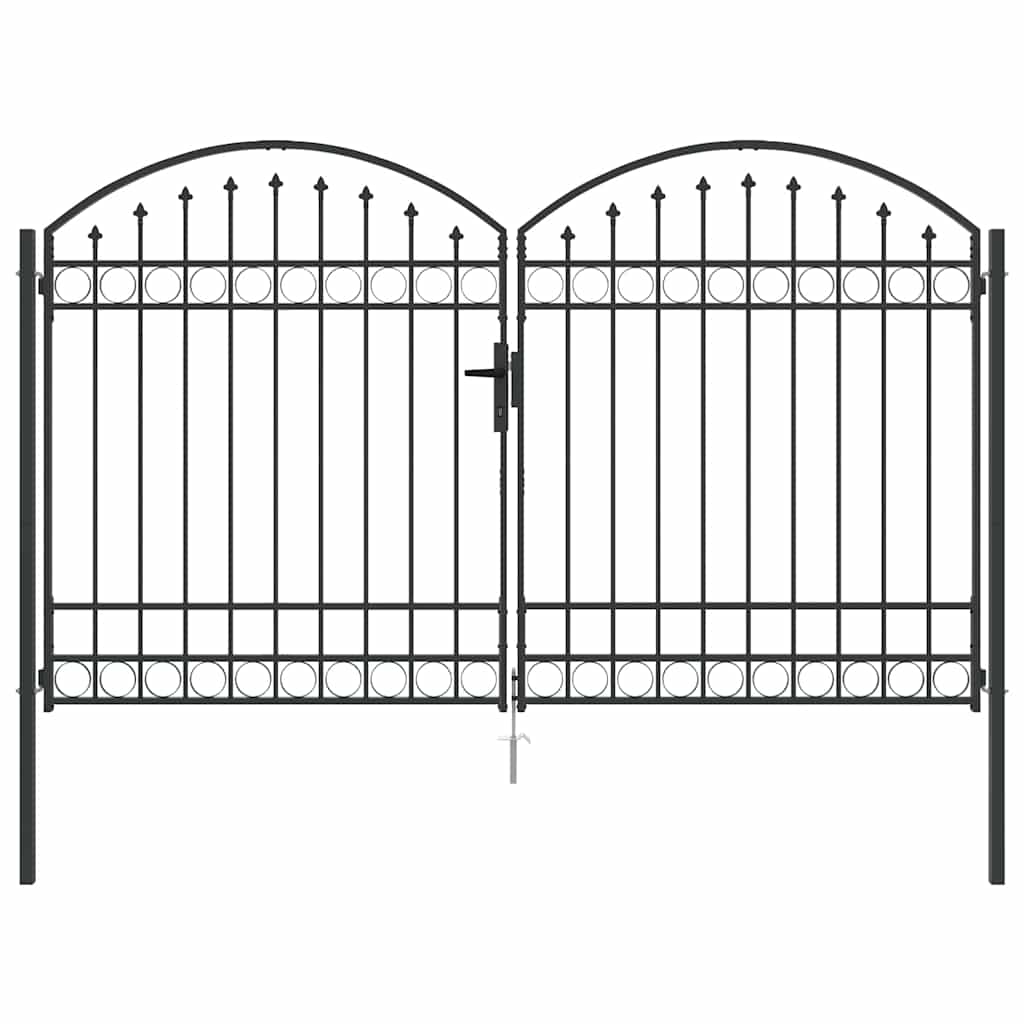 Aitausportti Lukkoon Assen Harmaa 301 X 224.5 Cm Teräs