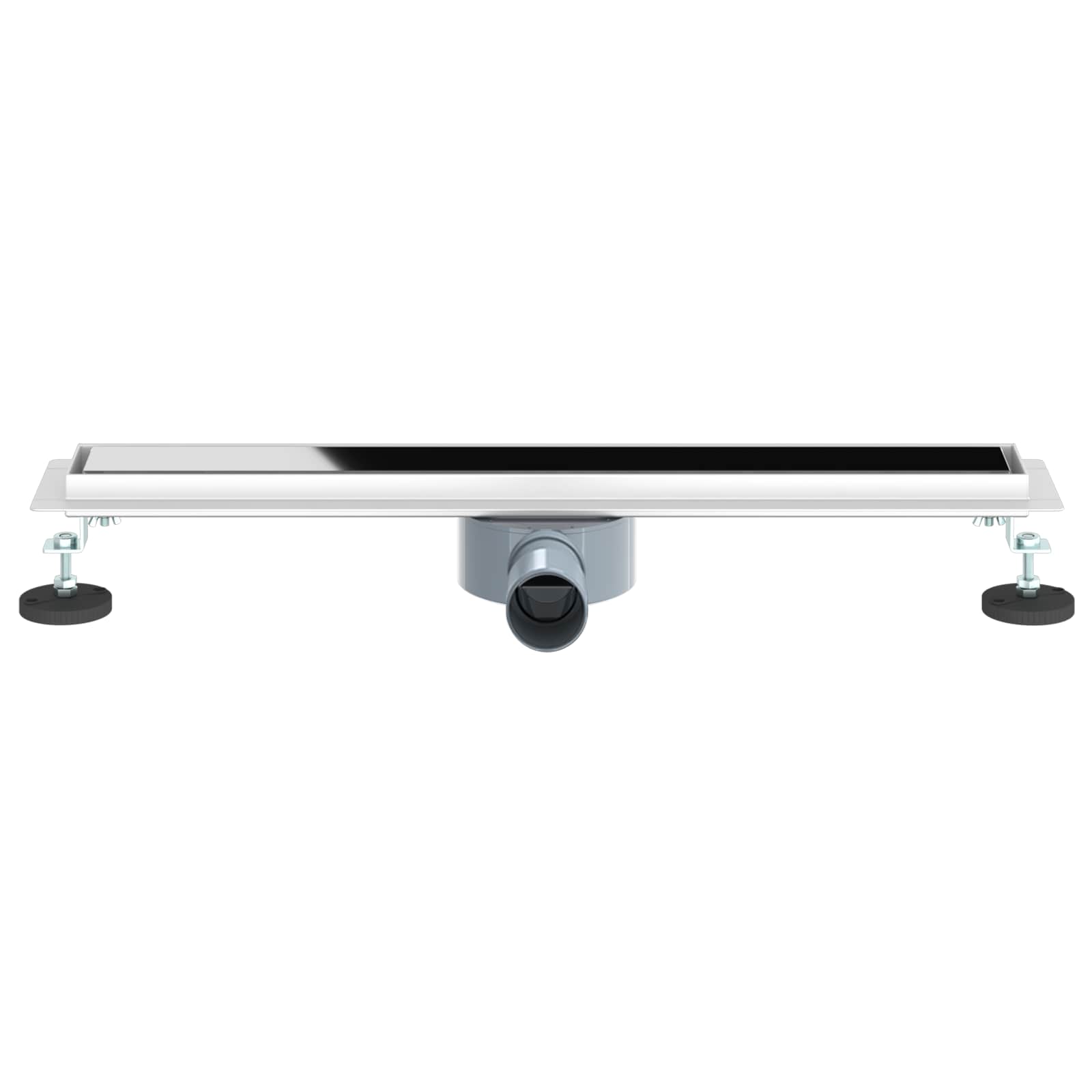 Suihkukaivo Lasikannella Ja 360° Syphonilla Musta 60 Cm