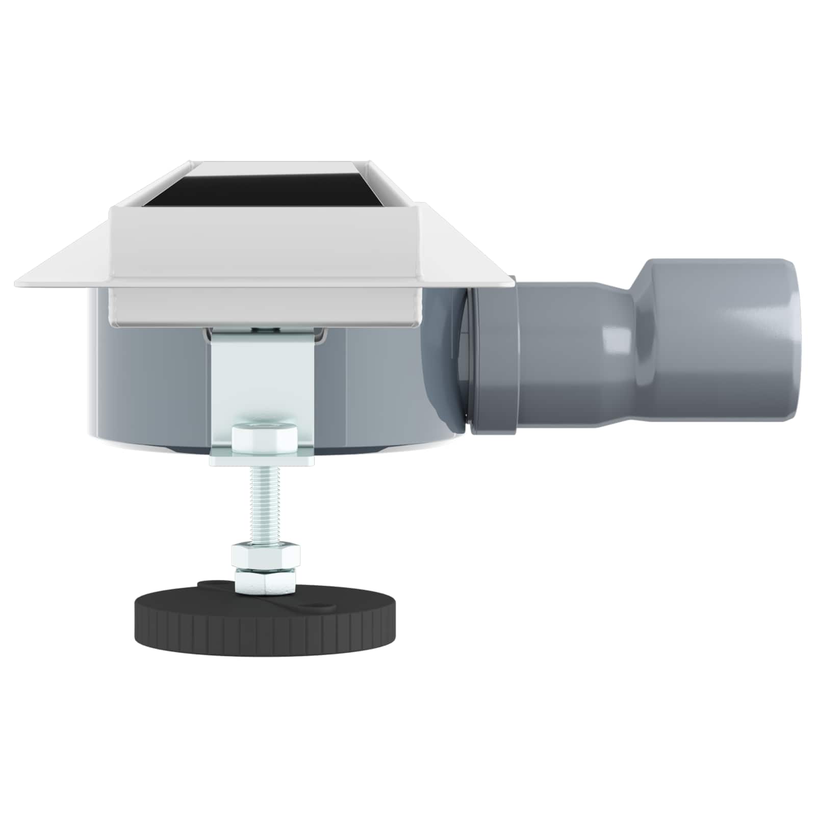 Suihkukaivo Lasikannella Ja 360° Syphonilla Musta 60 Cm